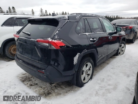 2021 Toyota RAV4 with VIN 2T3R1RFV1MC184699, listed as a Copart auction lot 45277215 with 184,153 mi miles and Non repairable. Bid and sale history available at DreamBid. Image 3.