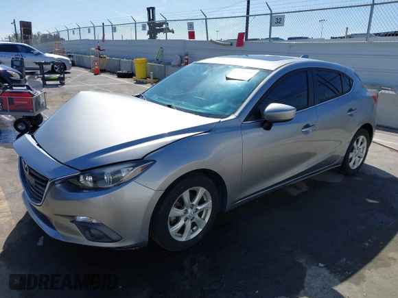 2015 Mazda 3 i Touring with VIN 3MZBM1L75FM224525, listed as a IAAI auction lot 41692928 with 57,803 mi miles and . Bid and sale history available at carsss.com. Image 18.