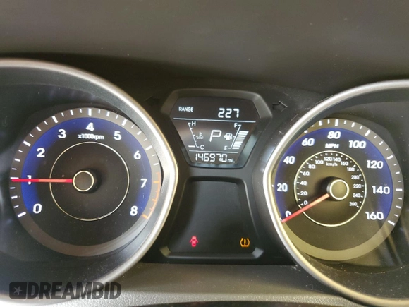 2015 Hyundai Elantra SE z VIN 5NPDH4AE7FH567958, wystawiony jako Copart lot #58691075 z przebiegiem 146 970 mil mil oraz Tytuł czysty. Historia ofert i sprzedaży dostępna na DreamBid. Obrazek 9.