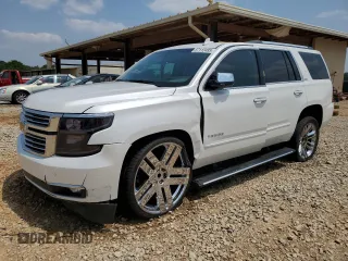 2016 Chevrolet Tahoe LTZ with VIN 1GNSCCKCXGR397271, listed as a Copart auction lot 57112485 with 170,157 mi miles and Salvage title. Bid and sale history available at DreamBid. Image 1.