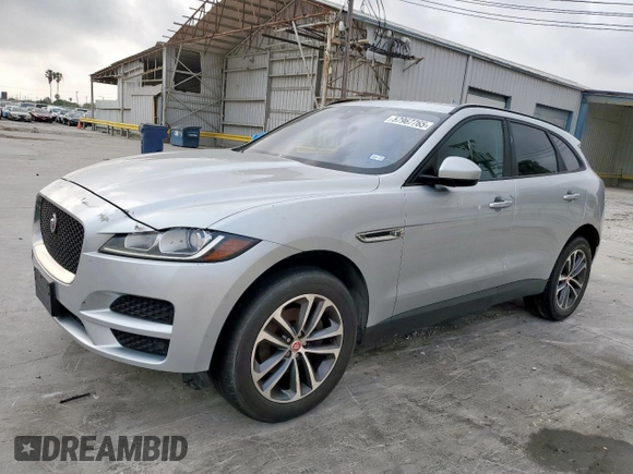 2017 Jaguar F-Pace 20d Premium with VIN SADCJ2BN8HA092712, listed as a Copart auction lot 57967765 with 90,257 mi miles and Clean title. Bid and sale history available at DreamBid. Image 1.