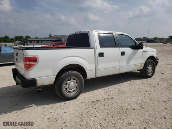 2013 Ford F-150 XL with VIN 1FTFW1CF4DKD30720, listed as a Copart auction lot 51779115 with 66,772 mi miles and Salvage Title. Bid and sale history available at carsss.com. Image 3.