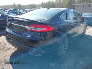 2017 Ford Fusion Titanium with VIN 3FA6P0K91HR124636, listed as a IAAI auction lot 41825469 with 47,889 mi miles. Bid and sale history available at carsss.com. Image 4.