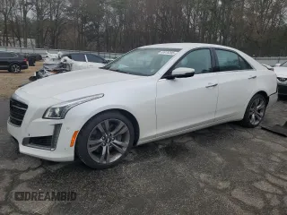2016 Cadillac CTS V-Sport RWD with VIN 1G6AU5S88G0105245, listed as a Copart auction lot 49976395 with 69,095 mi miles and Salvage Title. Bid and sale history available at DreamBid. Image 1.