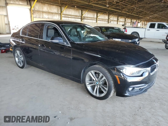 2017 BMW 3 Series 330i with VIN WBA8B9C59HK884512, listed as a Copart auction lot 46275835 with 97,787 mi miles and Salvage Title. Bid and sale history available at carsss.com. Image 4.
