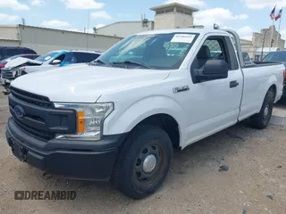 2018 Ford F-150 XL with VIN 1FTMF1CB9JKE60752, listed as a IAAI auction lot 42546643 with 28,346 mi miles and . Bid and sale history available at DreamBid. Image 18.