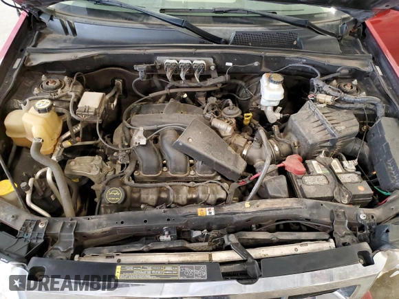 2008 Ford Escape XLT with VIN 1FMCU93178KE78034, listed as a Copart auction lot 63428455 with 194,892 mi miles and Salvage title. Bid and sale history available at DreamBid. Image 12.
