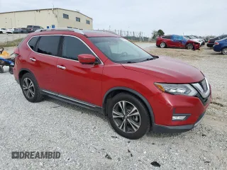 2017 Nissan Rogue SV with VIN 5N1AT2MT2HC747648, listed as a Copart auction lot 50000555 with 101,624 mi miles and Salvage Title. Bid and sale history available at carsss.com. Image 4.