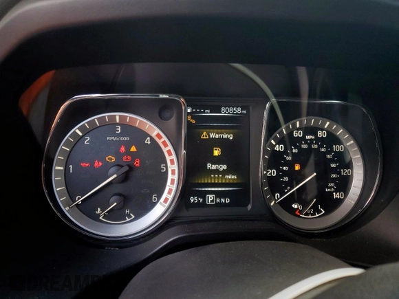 2016 Nissan Titan Platinum Reserve with VIN 1N6BA1F48GN515859, listed as a Copart auction lot 61955385 with 80,858 mi miles and Clean title. Bid and sale history available at DreamBid. Image 9.