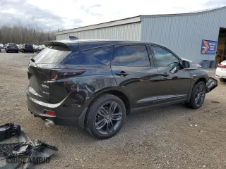 2023 Acura RDX w/A-Spec Package with VIN 5J8TC2H66PL802572, listed as a Copart auction lot 78595754 with 0 mi miles and Salvage Title. Bid and sale history available at carsss.com. Image 3.
