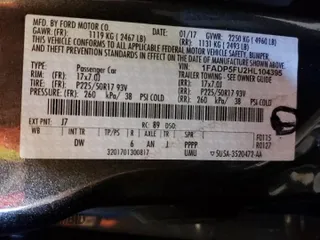 2017 Ford C-Max Energi Titanium with VIN 1FADP5FU2HL104395, listed as a Copart auction lot 58899174 with 113,745 mi miles and Salvage Title. Bid and sale history available at carsss.com. Image 12.