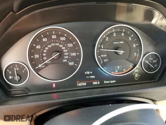 2015 BMW 4 Series 428i with VIN WBA4A9C5XFGL85882, listed as a Copart auction lot 57434445 with 145,765 mi miles and Salvage title. Bid and sale history available at DreamBid. Image 9.