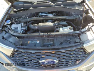 2022 Ford Explorer ST with VIN 1FM5K8GC7NGB90453, listed as a Copart auction lot 43758095 with 26,204 mi miles and Non Repairable. Bid and sale history available at carsss.com. Image 12.