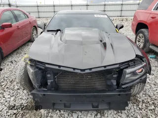 2011 Chevrolet Camaro 2SS with VIN 2G1FK1EJ6B9110919, listed as a Copart auction lot 43157775 with 124,212 mi miles and Salvage Title. Bid and sale history available at DreamBid. Image 5.