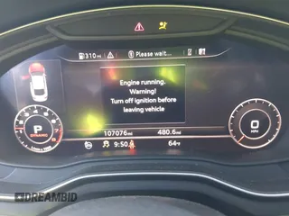 2018 Audi A5 Sportback Premium z VIN WAUANCF53JA009200, wystawiony jako IAAI lot #41725501 z przebiegiem 107 076 mil mil oraz . Historia ofert i sprzedaży dostępna na DreamBid. Obrazek 7.