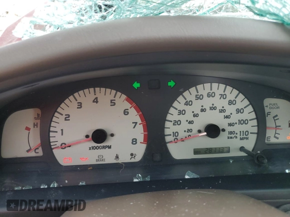 2003 Toyota Tacoma PreRunner with VIN 5TEGN92N03Z232888, listed as a Copart auction lot 62316565 with 281,137 mi miles and Salvage title. Bid and sale history available at DreamBid. Image 9.