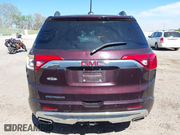 2017 GMC Acadia Denali with VIN 1GKKNPLS0HZ310273, listed as a IAAI auction lot 42142926 with 103,979 mi miles and . Bid and sale history available at DreamBid. Image 16.