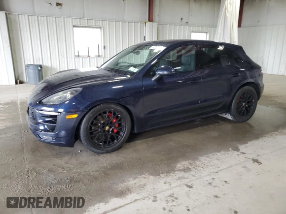 2017 Porsche Macan GTS with VIN WP1AG2A5XHLB52172, listed as a Copart auction lot 52226345 with 69,243 mi miles and Salvage Title. Bid and sale history available at carsss.com. Image 1.