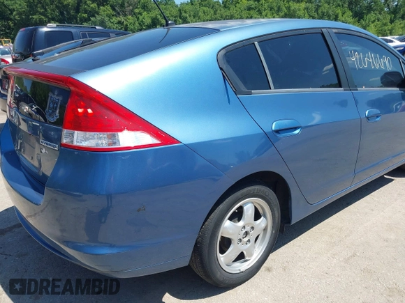 2010 Honda Insight LX with VIN JHMZE2H56AS013649, listed as a IAAI auction lot 42646690 with 5,593 mi miles and . Bid and sale history available at DreamBid. Image 12.