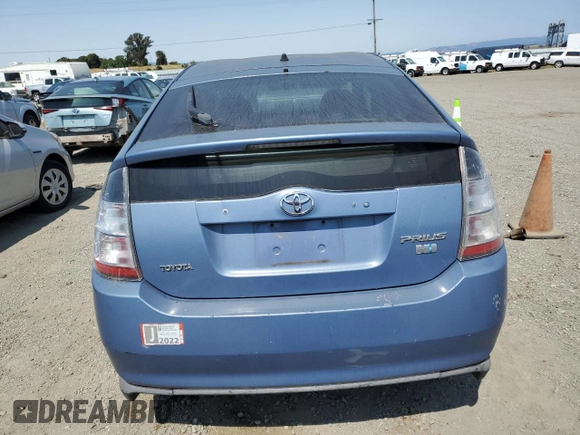 2005 Toyota Prius z VIN JTDKB20U057057671, wystawiony jako Copart lot #59898485 z przebiegiem 198 342 mil mil oraz Szkoda całkowita • Salvage title. Historia ofert i sprzedaży dostępna na DreamBid. Obrazek 6.