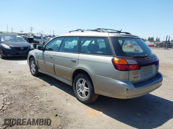2003 Subaru Legacy Outback VDC with VIN 4S3BH896737615390, listed as a IAAI auction lot 42571356 with 271,071 mi miles and . Bid and sale history available at DreamBid. Image 3.