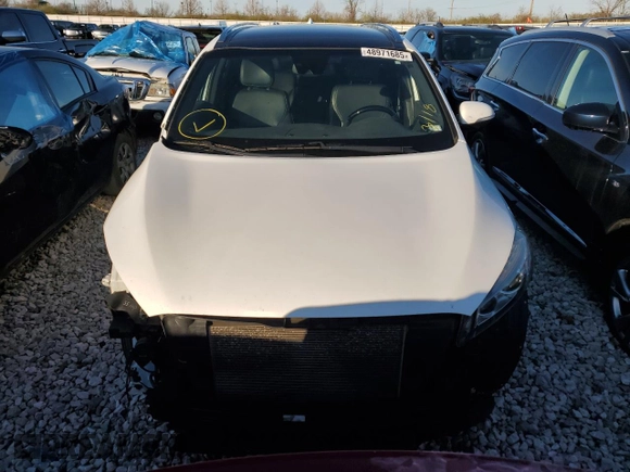 2017 Kia Sorento SX z VIN 5XYPK4A50HG296590, wystawiony jako Copart lot #48971685 z przebiegiem 125 691 mil mil oraz Szkoda całkowita • Salvage title. Historia ofert i sprzedaży dostępna na DreamBid. Obrazek 5.