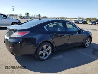 2012 Acura TL Tech Auto with VIN 19UUA8F56CA004666, listed as a Copart auction lot 49587145 with 207,109 mi miles and Salvage Title. Bid and sale history available at carsss.com. Image 3.
