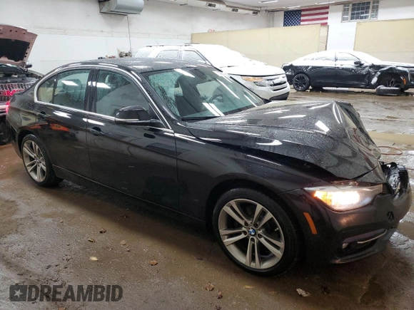 2017 BMW 3 Series 330i with VIN WBA8B9C34HK886215, listed as a Copart auction lot 87579475 with 117,658 mi miles and Clean Title. Bid and sale history available at carsss.com. Image 4.
