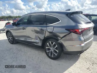 2023 Acura MDX w/Technology Package with VIN 5J8YD9H46PL004227, listed as a Copart auction lot 84506634 with 50,785 mi miles and Salvage Title. Bid and sale history available at carsss.com. Image 2.