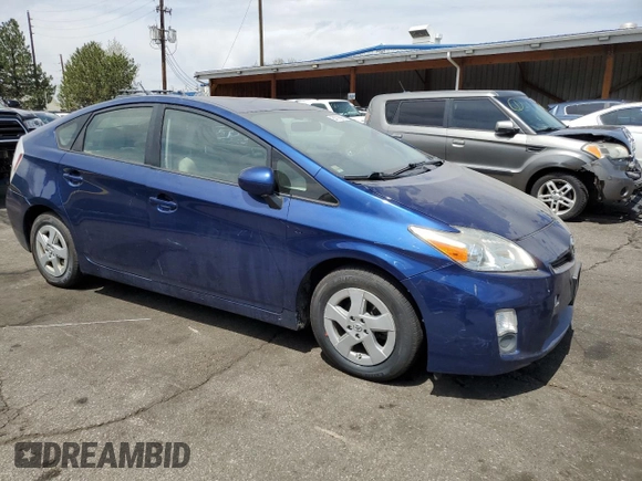 2010 Toyota Prius II with VIN JTDKN3DUXA5176843, listed as a Copart auction lot 54378665 with 143,170 mi miles and Clean Title. Bid and sale history available at carsss.com. Image 4.