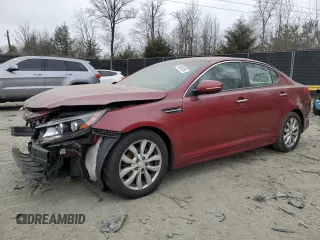 2015 Kia Optima EX with VIN 5XXGN4A72FG407859, listed as a Copart auction lot 49028355 with 146,973 mi miles and Salvage Title. Bid and sale history available at carsss.com. Image 1.