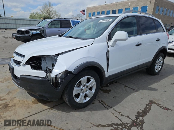 2013 Chevrolet Captiva Sport LS with VIN 3GNAL2EKXDS622614, listed as a Copart auction lot 53645155 with 74,106 mi miles and Salvage Title. Bid and sale history available at DreamBid. Image 1.