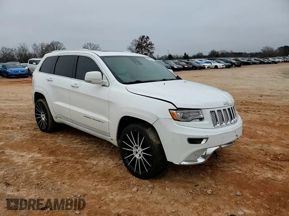 2015 Jeep Grand Cherokee Summit with VIN 1C4RJEJG8FC118673, listed as a Copart auction lot 84052044 with 182,806 mi miles and Salvage title. Bid and sale history available at DreamBid. Image 12.