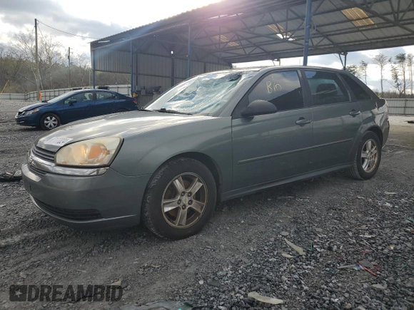 2005 Chevrolet Malibu Maxx LS with VIN 1G1ZT64815F185528, listed as a Copart auction lot 87177024 with 223,305 mi miles and Salvage Title. Bid and sale history available at carsss.com. Image 1.