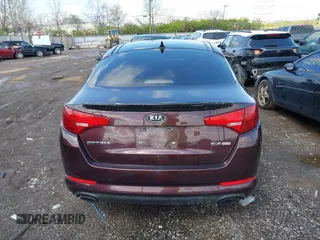 2012 Kia Optima EX with VIN 5XXGN4A71CG011319, listed as a IAAI auction lot 42001405 with 193,567 mi miles. Bid and sale history available at carsss.com. Image 17.