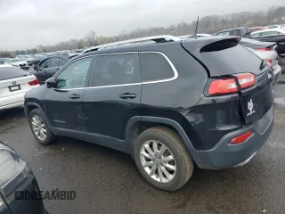 2017 Jeep Cherokee Limited with VIN 1C4PJMDS5HW668612, listed as a Copart auction lot 50695465 with 71,715 mi miles and Salvage Title. Bid and sale history available at DreamBid. Image 2.