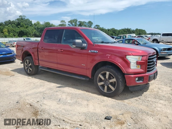 2015 Ford F-150 XLT with VIN 1FTEW1EP7FFD01693, listed as a Copart auction lot 62568385 with 190,871 mi miles and Salvage title. Bid and sale history available at DreamBid. Image 4.