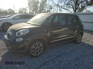 2014 FIAT 500L Trekking with VIN ZFBCFADH1EZ007398, listed as a Copart auction lot 50578915 with 23,969 mi miles and Salvage Title. Bid and sale history available at DreamBid. Image 1.
