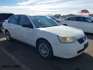 2007 Chevrolet Malibu LS w/2FL with VIN 1G1ZS58N67F188859, listed as a IAAI auction lot 41483110 with 148,839 mi miles. Bid and sale history available at carsss.com. Image 1.
