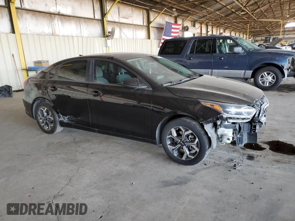 2019 Kia Forte LXS with VIN 3KPF24AD3KE067280, listed as a Copart auction lot 59010715 with 206,151 mi miles and Salvage title. Bid and sale history available at DreamBid. Image 4.