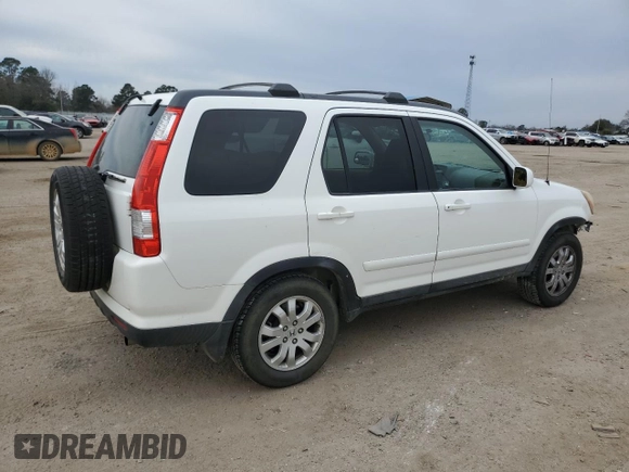 2005 Honda CR-V EX SE with VIN SHSRD78975U330811, listed as a Copart auction lot 47613675 with 231,951 mi miles and Salvage Title. Bid and sale history available at carsss.com. Image 3.