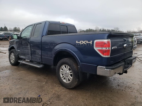 2012 Ford F-150 XL with VIN 1FTFX1ET1CFC51500, listed as a Copart auction lot 85266334 with 177,766 mi miles and Salvage Title. Bid and sale history available at carsss.com. Image 2.