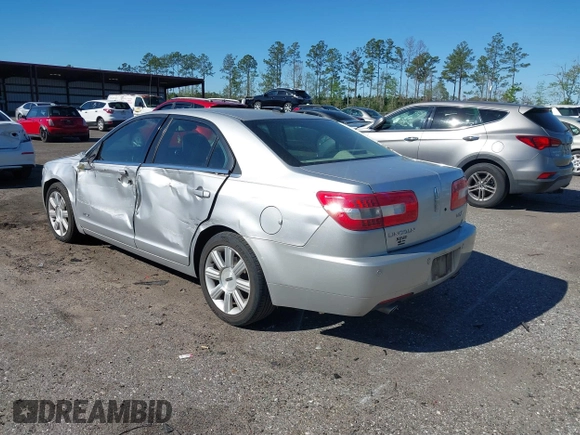 2009 Lincoln MKZ with VIN 3LNHM26T49R603563, listed as a IAAI auction lot 41822110 with 140,504 mi miles and . Bid and sale history available at DreamBid. Image 3.