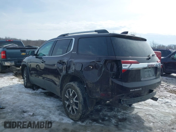 2021 GMC Acadia SLE z VIN 1GKKNKLA4MZ107729, wystawiony jako IAAI lot #41623179 z przebiegiem 55 736 mil mil oraz . Historia ofert i sprzedaży dostępna na DreamBid. Obrazek 3.