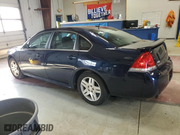 2012 Chevrolet Impala LT Retail with VIN 2G1WB5E30C1202990, listed as a Copart auction lot 55110425 with 28,455 mi miles and Salvage Title. Bid and sale history available at DreamBid. Image 2.