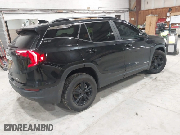 2021 GMC Terrain SLE with VIN 3GKALTEV9ML317855, listed as a IAAI auction lot 41729570 with 41,116 mi miles and . Bid and sale history available at carsss.com. Image 4.