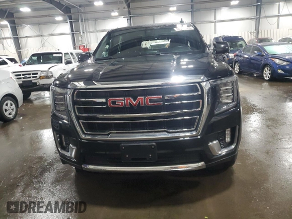 2021 GMC Yukon SLT with VIN 1GKS2BKD1MR454343, listed as a Copart auction lot 86071724 with 47,199 mi miles and Salvage Title. Bid and sale history available at carsss.com. Image 5.