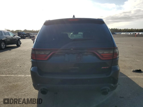 2018 Dodge Durango SRT with VIN 1C4SDJGJ0JC266264, listed as a Copart auction lot 47618075 with 64,723 mi miles and Salvage title. Bid and sale history available at DreamBid. Image 6.