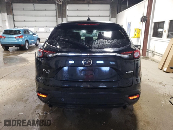 2022 Mazda CX-9 Sport with VIN JM3TCBBY9N0615955, listed as a Copart auction lot 52147915 with 62,658 mi miles and Clean Title. Bid and sale history available at carsss.com. Image 6.