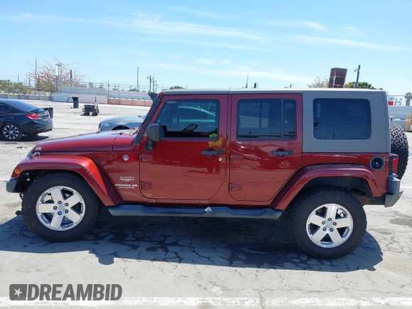 2008 Jeep Wrangler Unlimited Sahara with VIN 1J4GA59108L594193, listed as a IAAI auction lot 42272239 with 161,912 mi miles and . Bid and sale history available at DreamBid. Image 14.